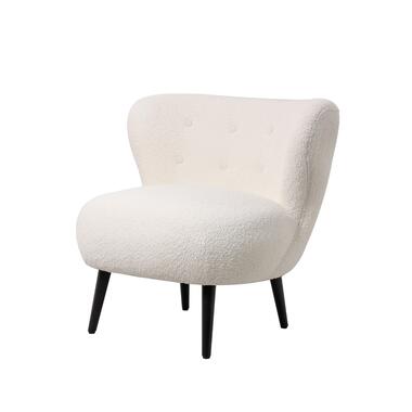 Fauteuil Bouclé - Beige - Fauteuil Pieter product