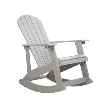 Chaise de jardin à bascule gris clair ADIRONDACK product