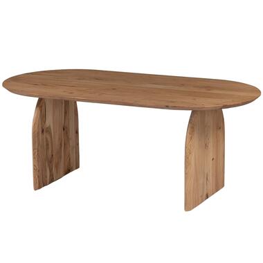 Table de salle à manger ovale Daan - bois de manguier naturel - 240 cm product