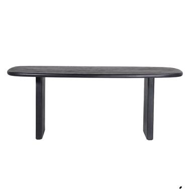 Table de salle à manger ovale Gin - bois de manguier noir - 240 cm product