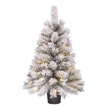 Black Box Trees Dinsmore Sapin de Noël Artificiel en Pot avec LED -H90 product