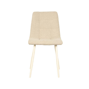 LABEL51 Chaise de salle à manger Nino 54x45x89 cm - Sable - Tissu product