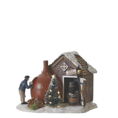 Elle a créé un village de Noël miniature dans sa maison - Chuisnes (28190)