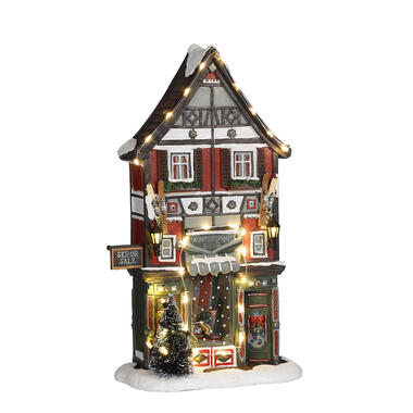 LuVille Village de Noël Miniature Magasin de sports d'hiver - H28 cm product