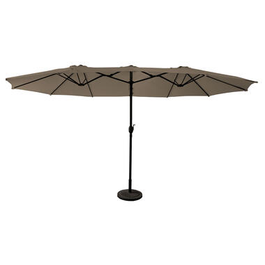 Happy Garden Parasol LINAI - Bruin - Stof product