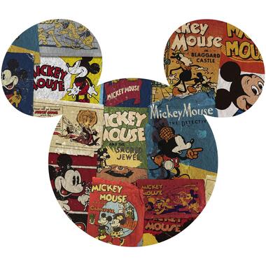 Sanders & Sanders muursticker - Mickey Mouse - multicolor - 127 x 127 cm product