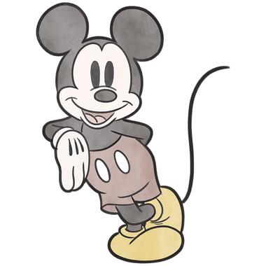 Sanders & Sanders muursticker - Mickey Mouse - grijs, rood en geel product