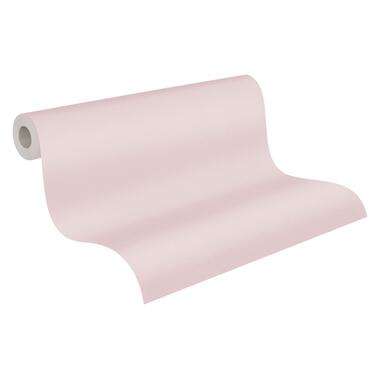 A.S. Création behang - effen - roze - 53 cm x 10,05 m - AS-379771 product