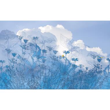 Sanders & Sanders fotobehang - blauwe lucht - blauw - 400 x 250 cm product