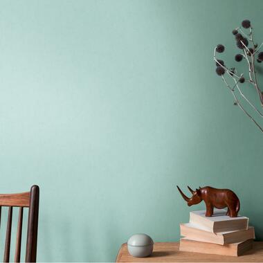 Livingwalls behangpapier - effen - turquoise - 53 cm x 10,05 m - AS product