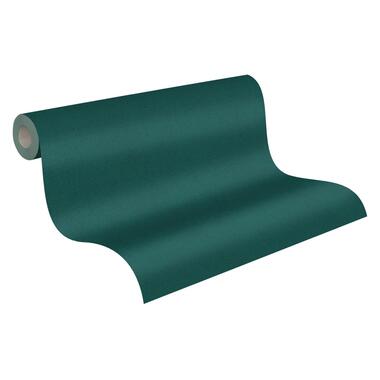 A.S. Création behangpapier - effen - groen - 53 cm x 10,05 m - AS product