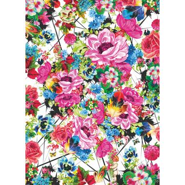 Sanders & Sanders fotobehangpapier - flowers - multicolor - 184 x 254 cm product