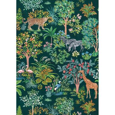 Sanders & Sanders fotobehang - jungle - multicolor - 200 x 280 cm product