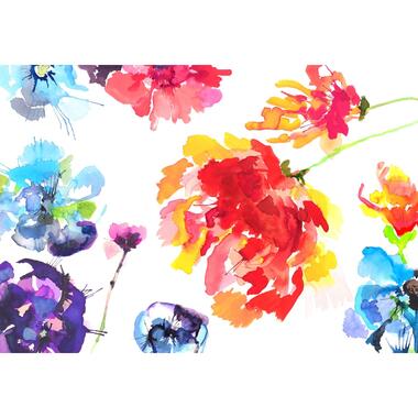 Sanders & Sanders fotobehang - bloemen - multicolor - 368 x 254 cm product