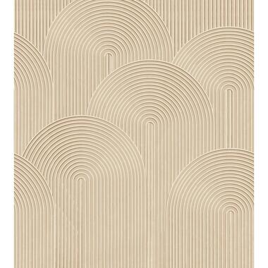 ESTAhome fotobehangpapier - 3D-motief - zand beige - 2.5 x 2.79 m product