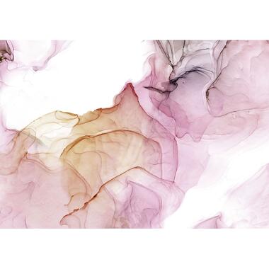 Sanders & Sanders fotobehangpapier - kunst - roze - 400 x 280 cm product