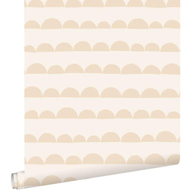 ESTAhome behang - grafisch motief - beige - 50 x 900 cm - 139728 product