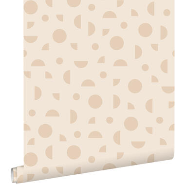 ESTAhome behang - grafisch motief - beige - 50 x 900 cm - 139749 product