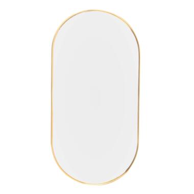 MISOU Miroir Miroir Mural Rond Ovale Or 50 cm product