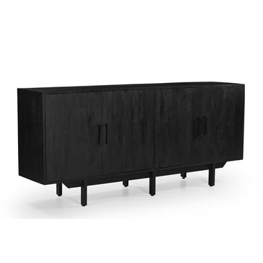 Commode noir - bois de manguier - 180x40x80cm - commode Jip - Giga Meubel product