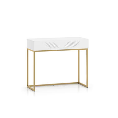 Kaptafel Clearing 78x92x40 Wit/Goud product