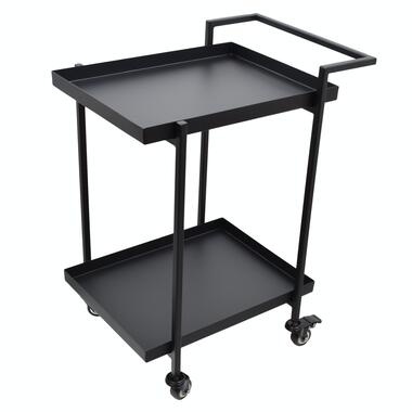 LOFT42 James Trolley Square - Table d'appoint - Noir - Métal - 60x54x38 product