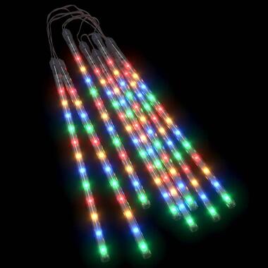 vidaXL Meteoorlichten 8 st 192 LED's binnen/buiten 30 cm meerkleurig product