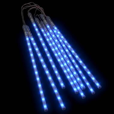 vidaXL Meteoorlichten 8 st 192 LED's binnen/buiten 30 cm blauw product