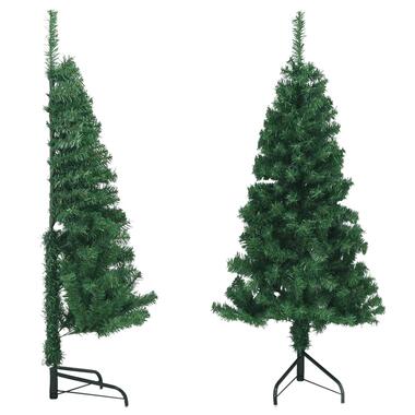 vidaXL Kunstkerstboom hoek 150 cm PVC groen product