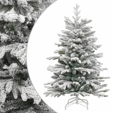 vidaXL Sapin de Noël artificiel à charnières avec neige floquée 180 cm product