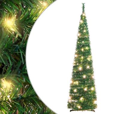 vidaXL Sapin de Noël artificiel escamotable 50 LED vert 120 cm product