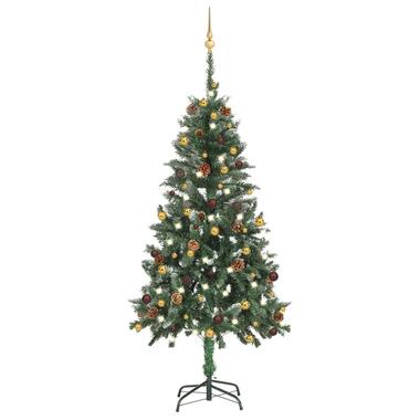 vidaXL Kunstkerstboom met verlichting en kerstballen 150 cm product