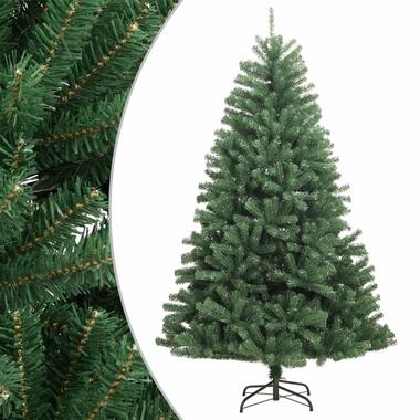 vidaXL Sapin de Noël artificiel à charnières avec support vert 180 cm product