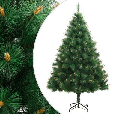 vidaXL Sapin de Noël artificiel à charnières avec support 210 cm product