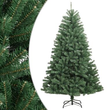 vidaXL Kunstkerstboom met scharnieren en standaard 270 cm groen product