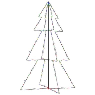 vidaXL Kegelkerstboom 200 LED's binnen en buiten 98x150 cm product