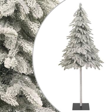 vidaXL Kunstkerstboom met sneeuw 210 cm product