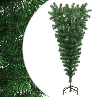 vidaXL Sapin de Noël artificiel renversé avec support Vert 150 cm product