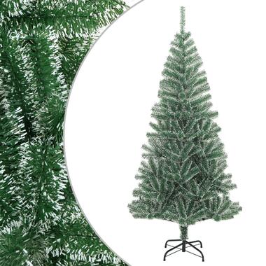 vidaXL Sapin de Noël artificiel avec neige floquée vert 210 cm product