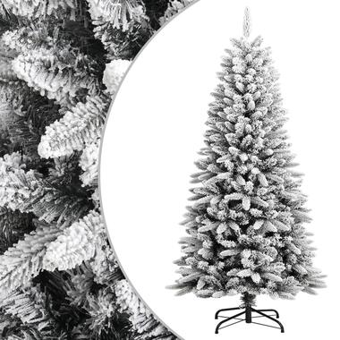 vidaXL Sapin de Noël artificiel avec neige floquée 120 cm PVC et PE product