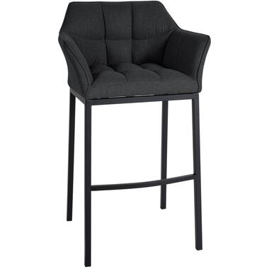 CLP Tabouret de bar Damaso Noir Cadre - Feutrine - Anthracite product