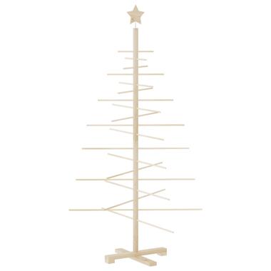 vidaXL Arbre de Noël en bois pour décoration 150 cm bois massif de pin product