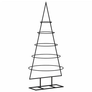 vidaXL Arbre de Noël en métal pour décoration noir 90 cm product