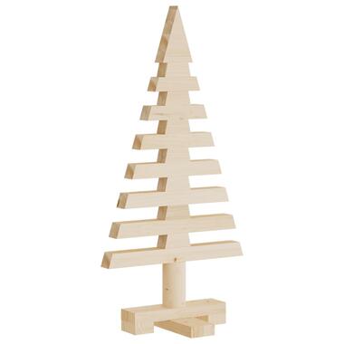 vidaXL Arbre de Noël en bois pour décoration 60 cm bois massif de pin product