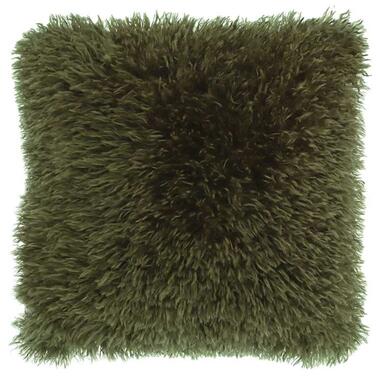 Unique Living - Coussin Frieda - 45x45cm - Vert Hiver product