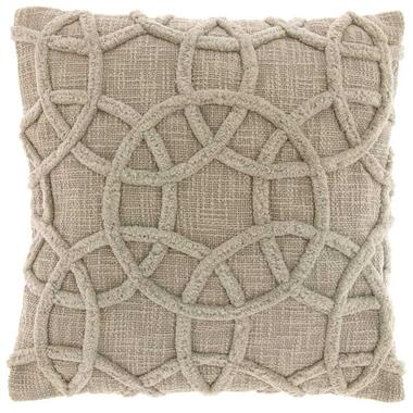 Unique Living - Coussin Everon - 45x45cm - Gris Château product