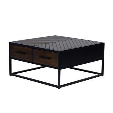 Table basse Isa Marron en Chevron Bois de manguier product