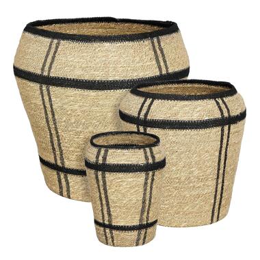 Mica Decorations Paniers de rangement - Lot de 3 - H38 x Ø30 cm product