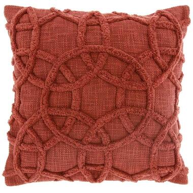 Unique Living - Kussen Everon - 45x45cm - Rood product