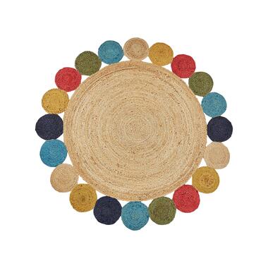 Tapis rond en jute ø 140 cm multicolore VOSTAN product